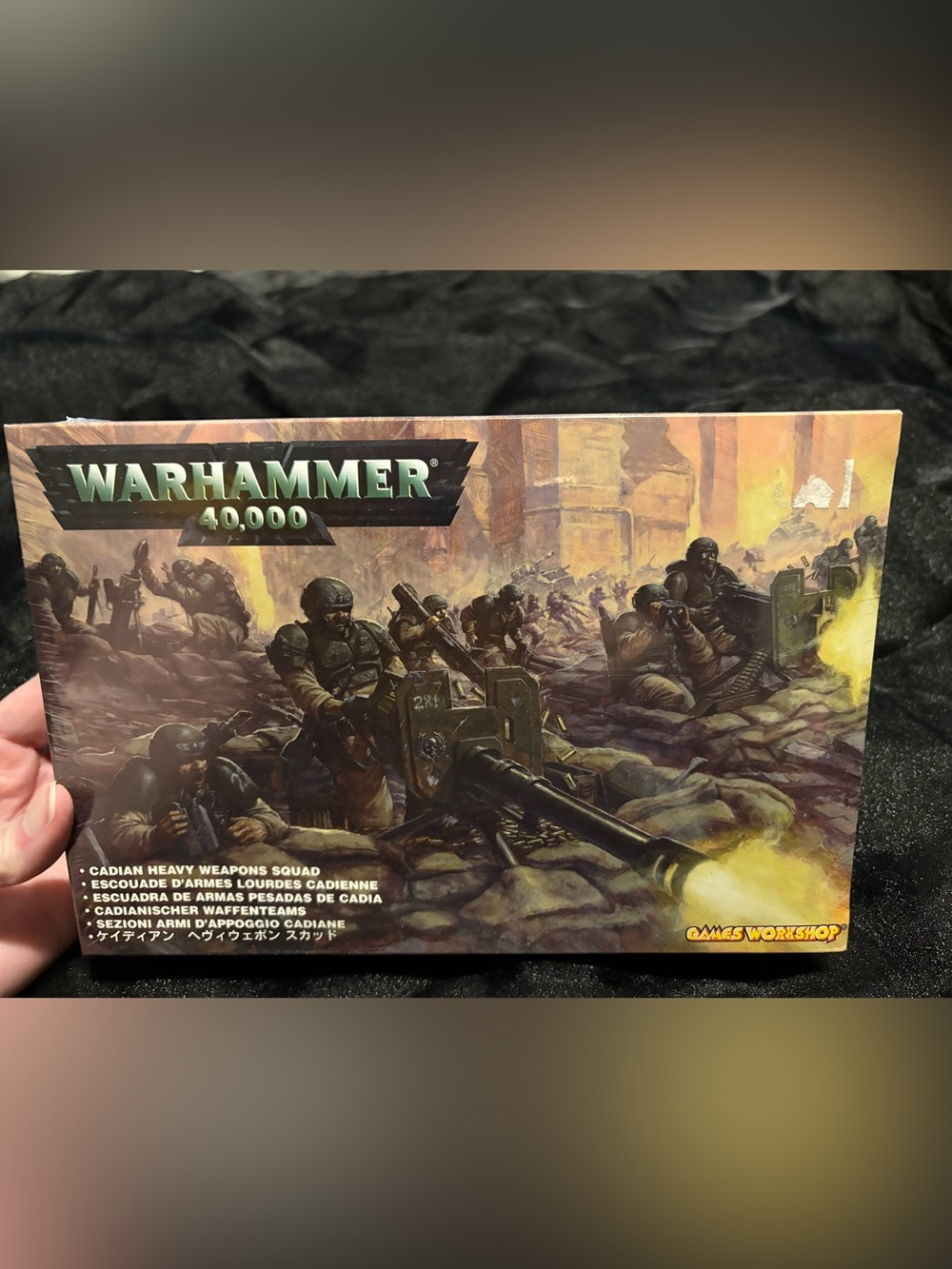 Warhammer 40,000 Cadian Heavy Weapons Squad (Vintage)